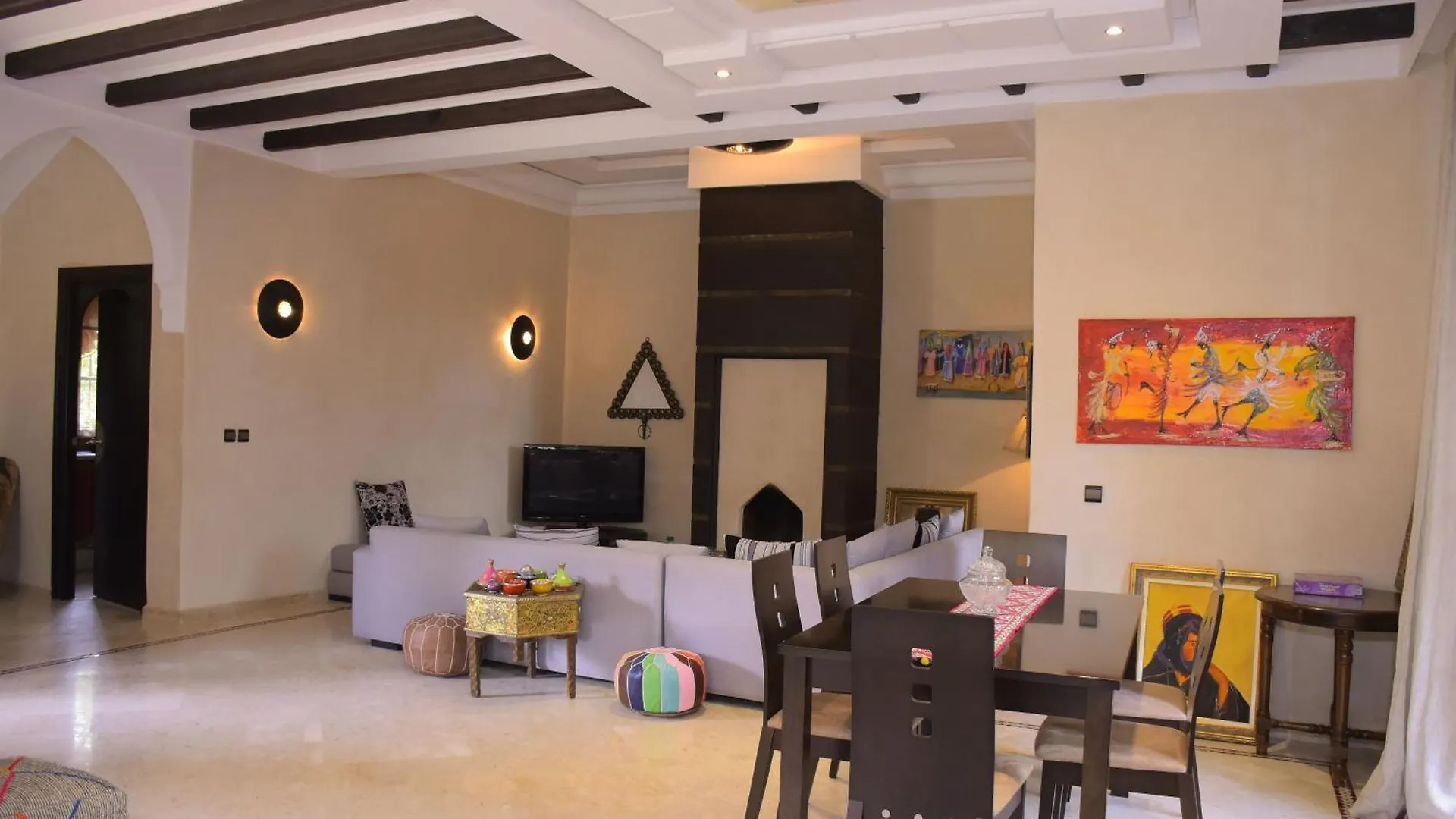 Capstay Riad Villa In Secure Residence Marrakesh Marruecos
