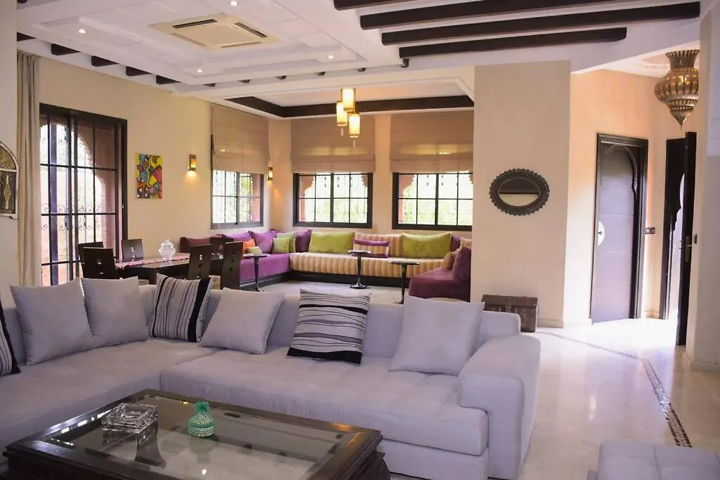 Capstay Riad Villa In Secure Residence Marrakesh Morocco